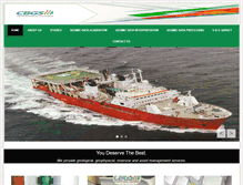 Tablet Screenshot of cbgeophysical.com
